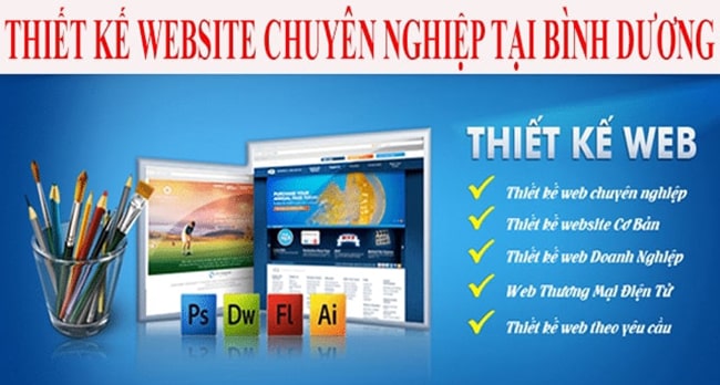 Dịch vụ thiết kế website Bình Dương tại Web4s